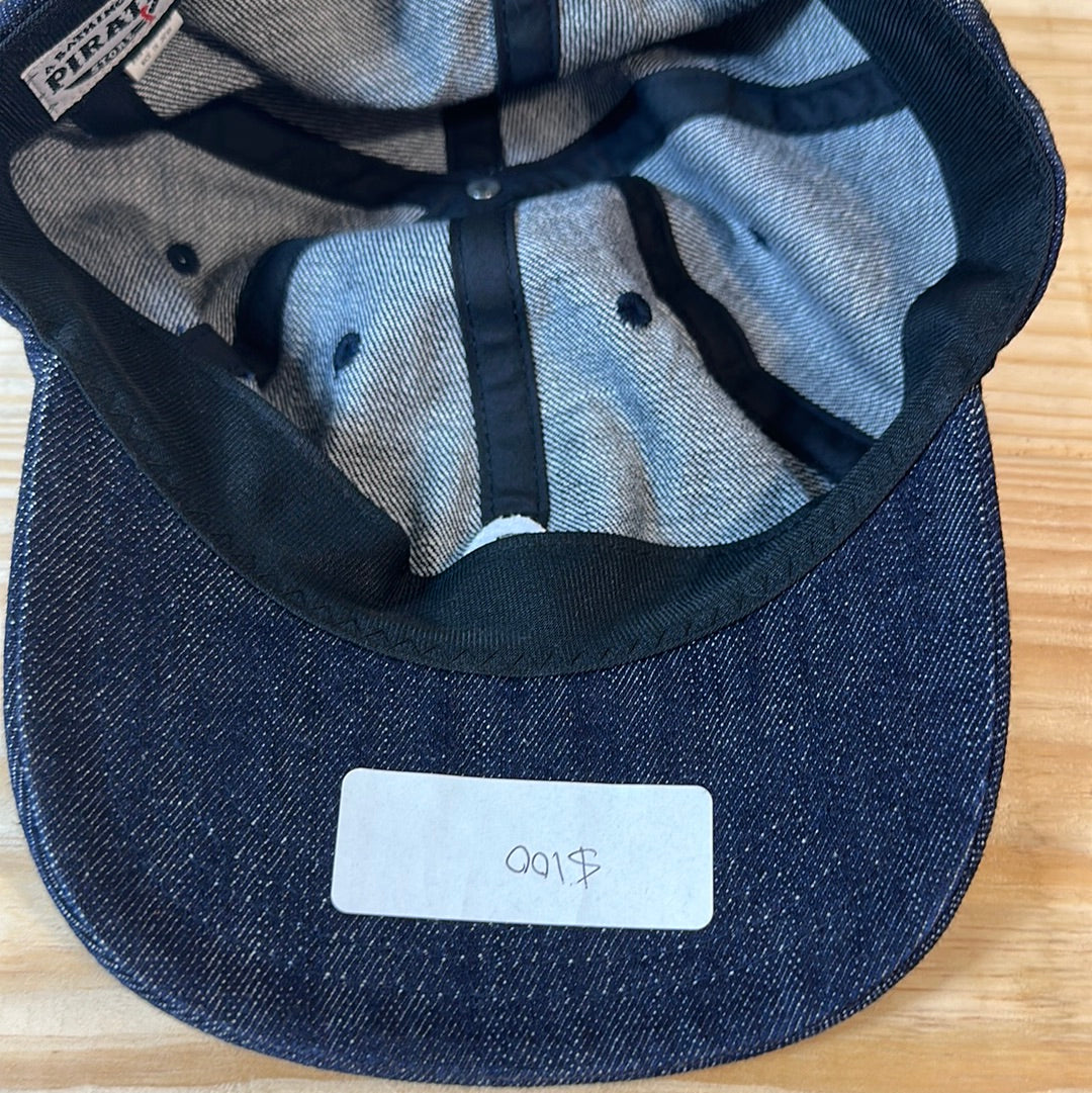 A Bathing Ape One Point Panel Cap Navy Hat