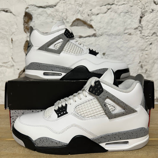 Air Jordan 4 White Cement (2025) Sz 9.5
