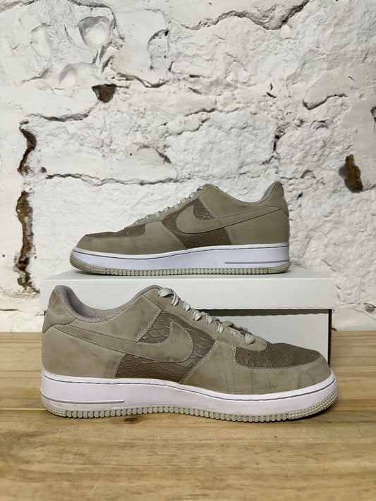 Nike Air Force 1 Low Alligator Emboss Sz 11