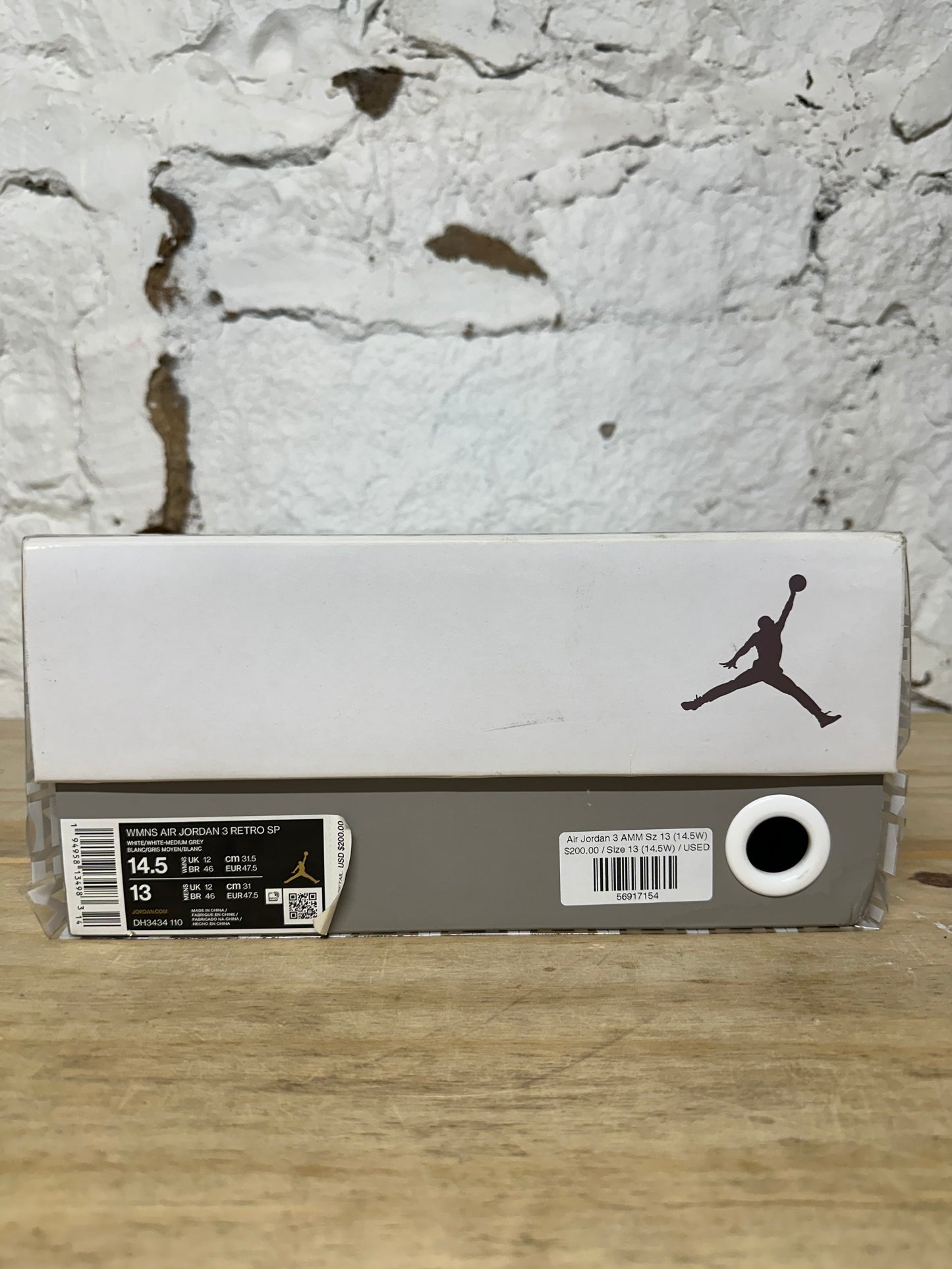 Air Jordan 3 A Ma Maniere Sz 13 (14.5W)