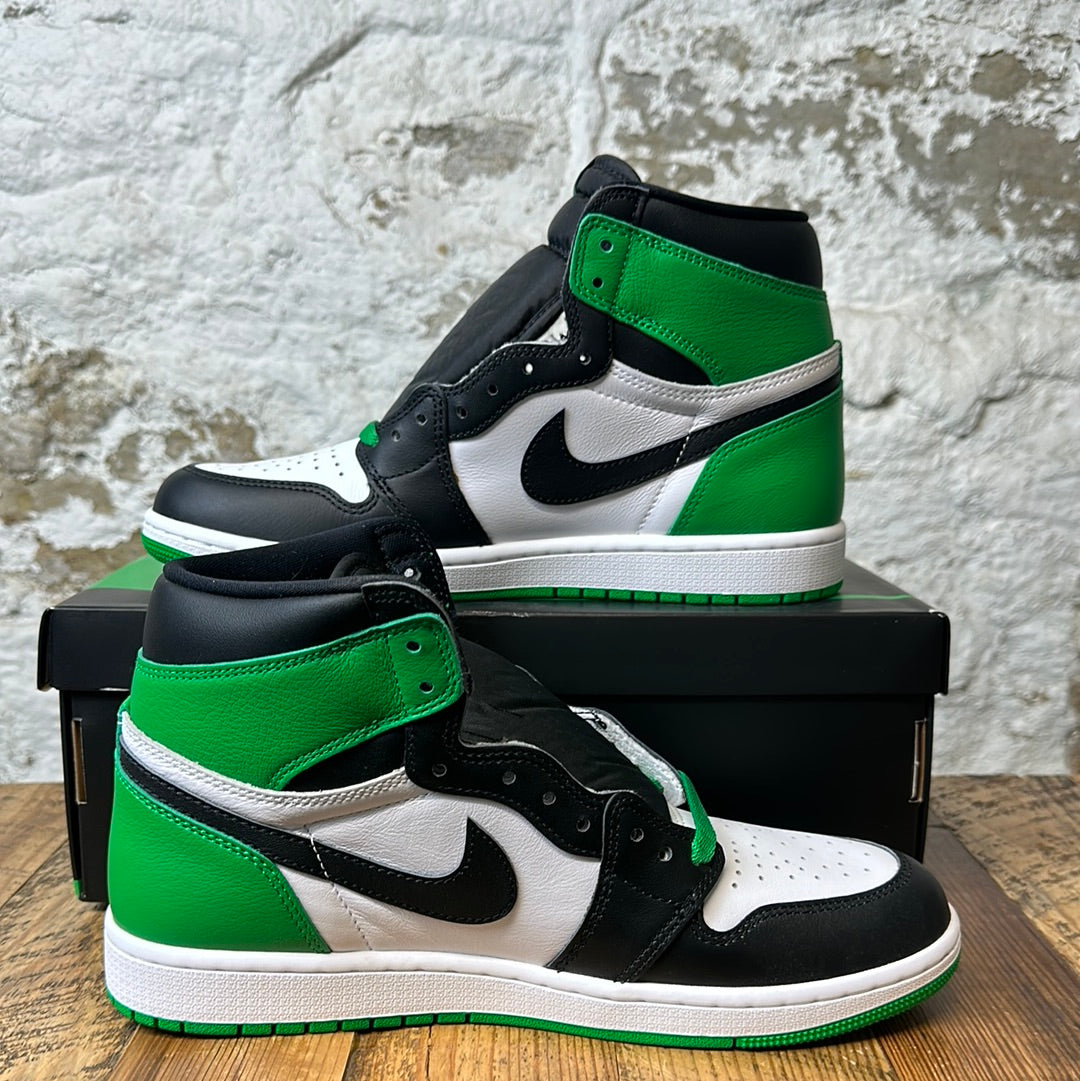 Air Jordan 1 High Lucky Green Sz 9.5 DS