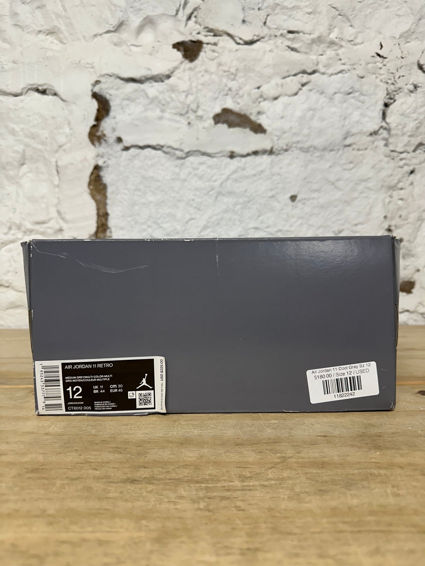 Air Jordan 11 High Cool Grey Sz 12