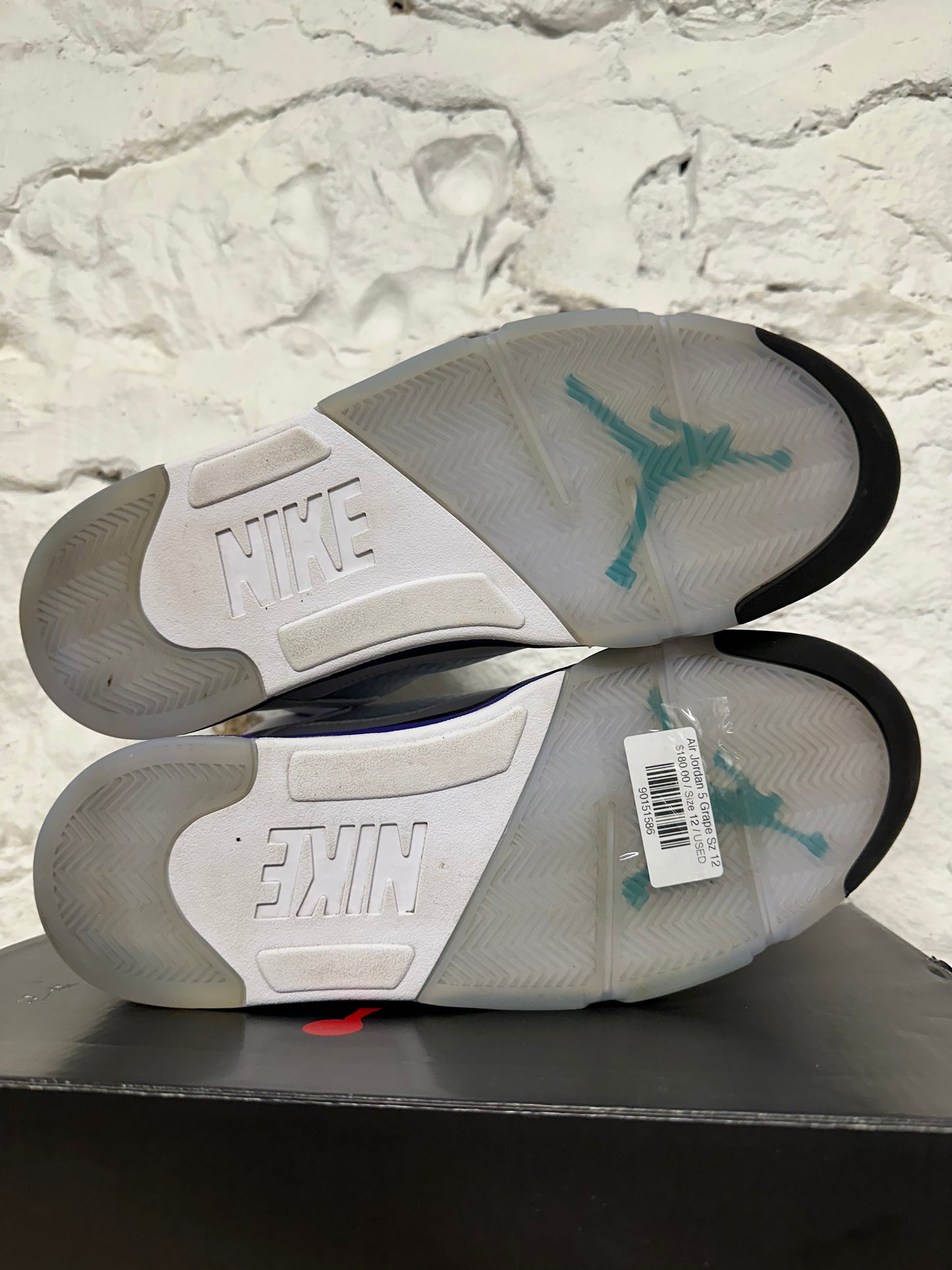 Air Jordan 5 Grape Sz 12