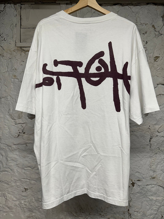 Travis Scott Utopia Kaws White T-Shirt Sz XXL