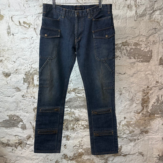 Undercover Pocket Blue Jeans Sz XL (33W)