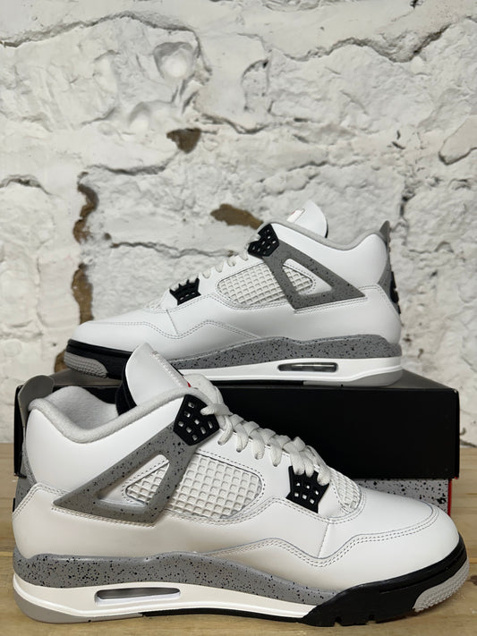 Air Jordan 4 White Cement Sz 12 DS
