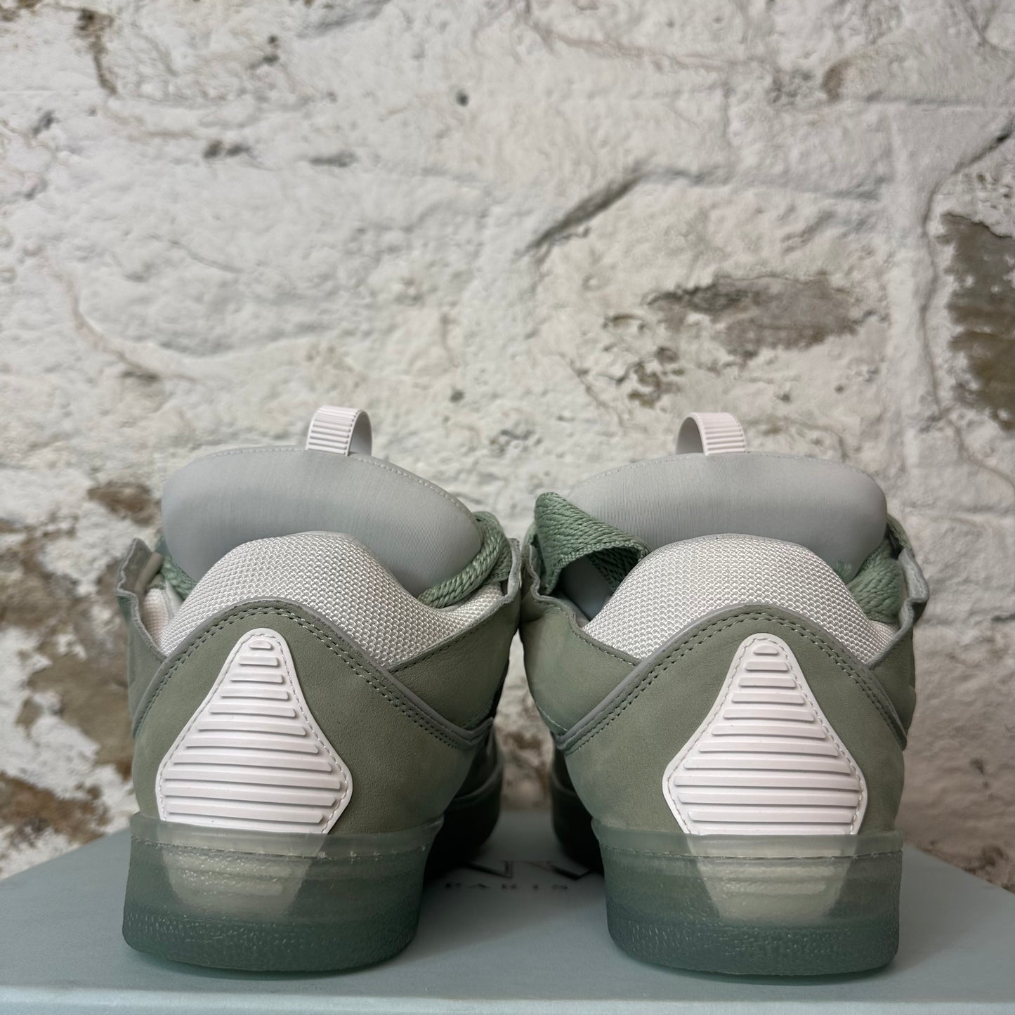 Lanvin Curb Cool Green White Sneaker