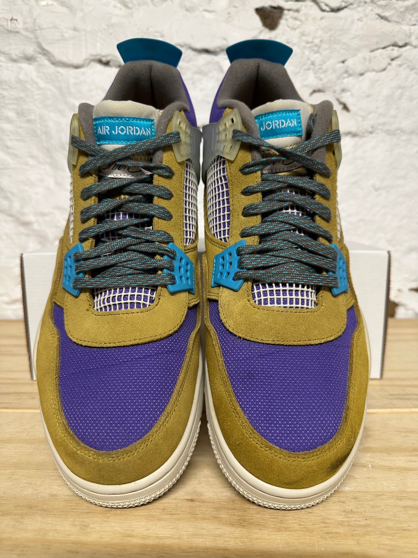 Air Jordan 4 Union Desert Moss Sz 14
