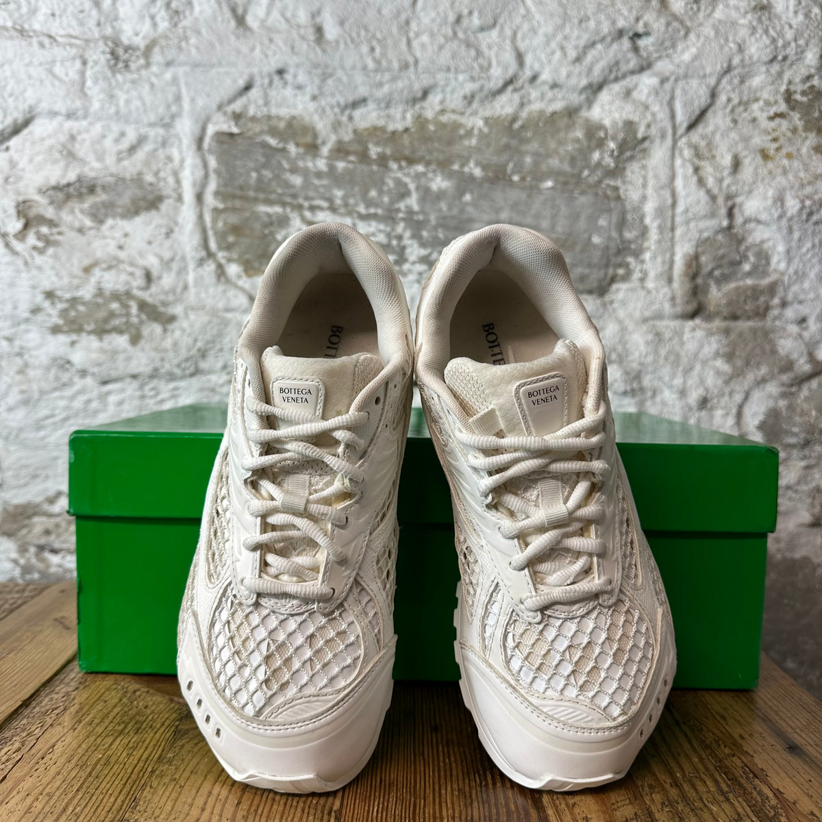 Bottega Veneta White Orbit Sneaker Sz 6.5 (39)