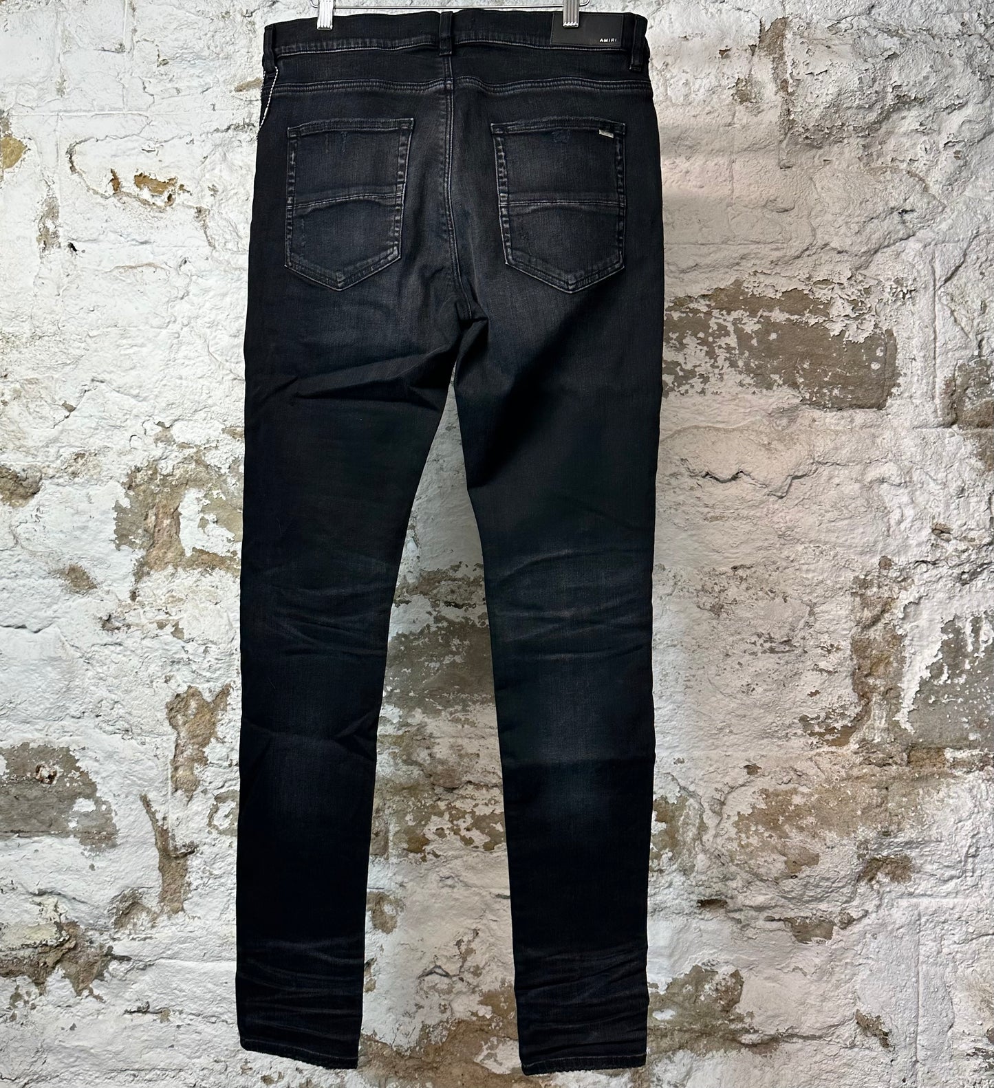 Amiri MX1 Camo Black Denim Jeans
