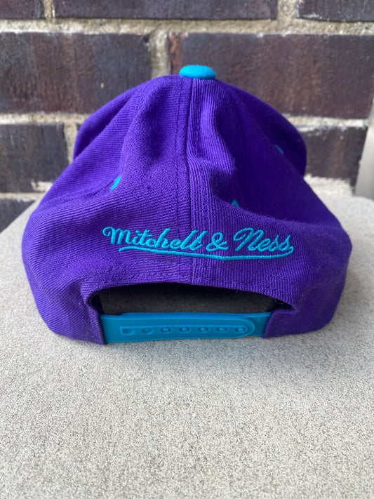 Charlotte Hornets Hardwood Classics Mitchell & Ness SnapBack Hat