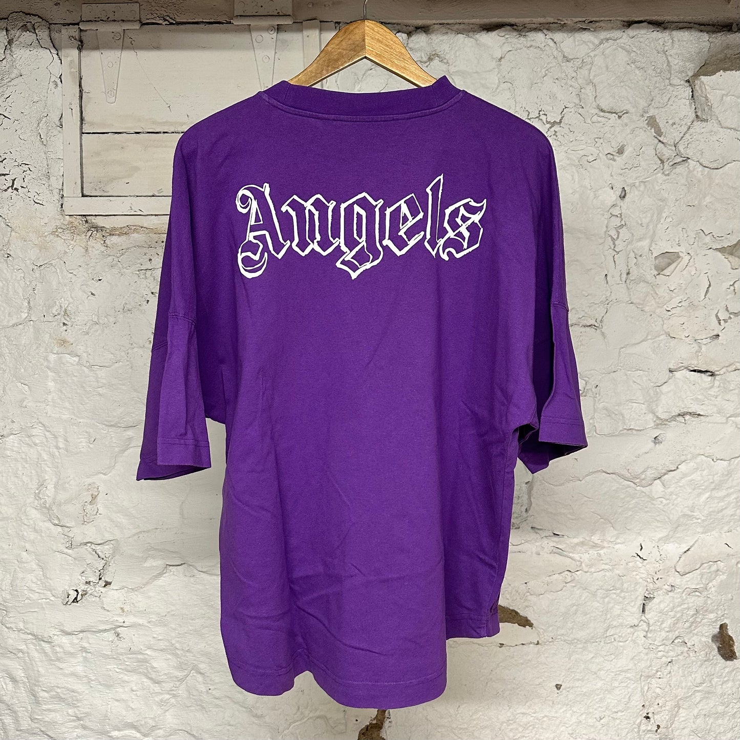 Palm Angels Purple T-Shirt Sz S