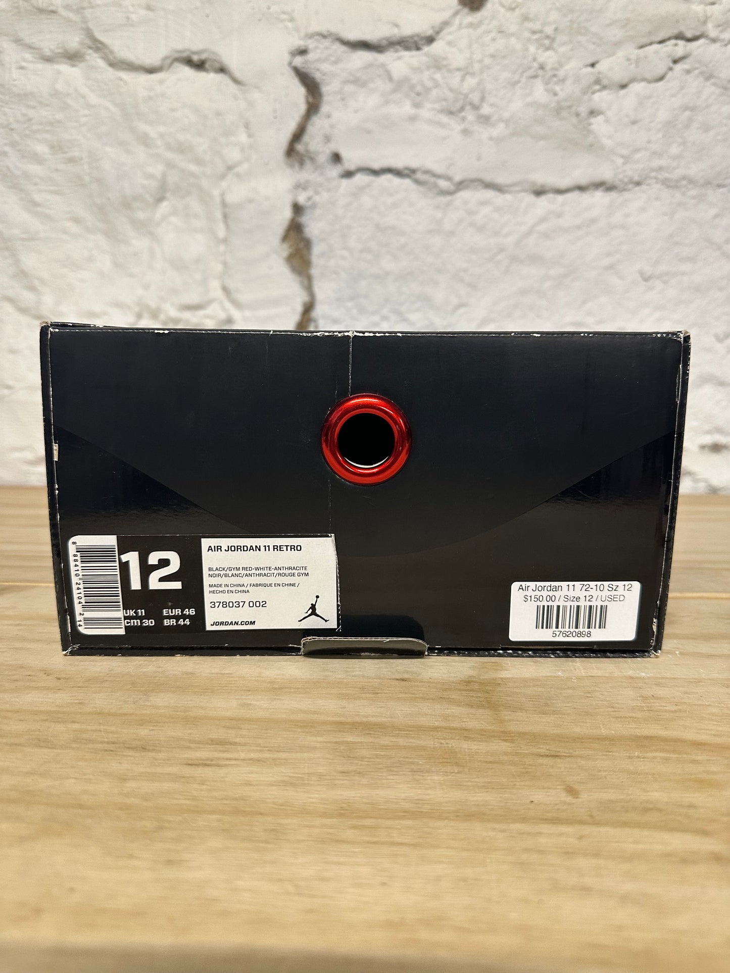 Air Jordan 11 High 72-10 Sz 12