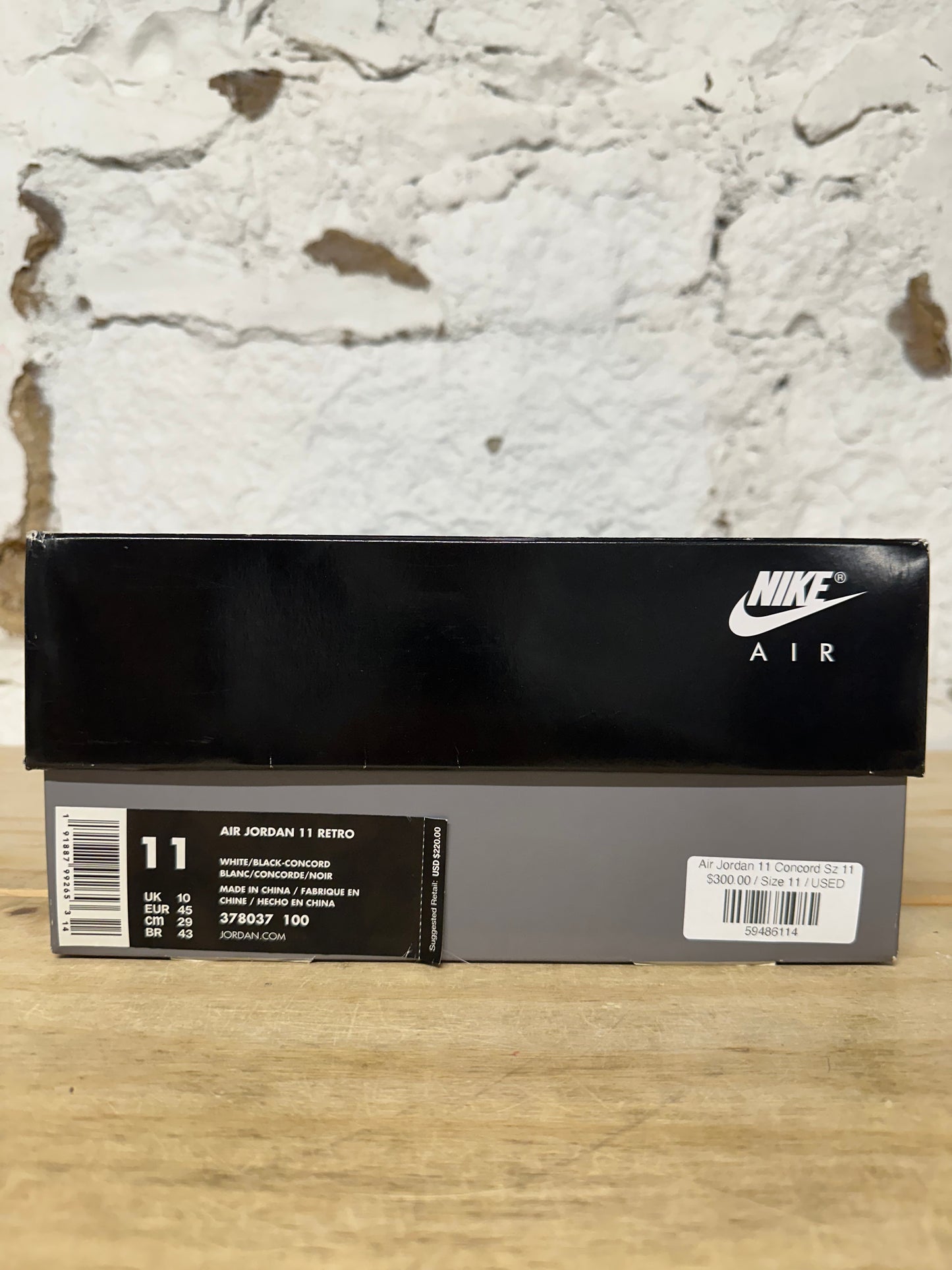 Air Jordan 11 High Concord Sz 11