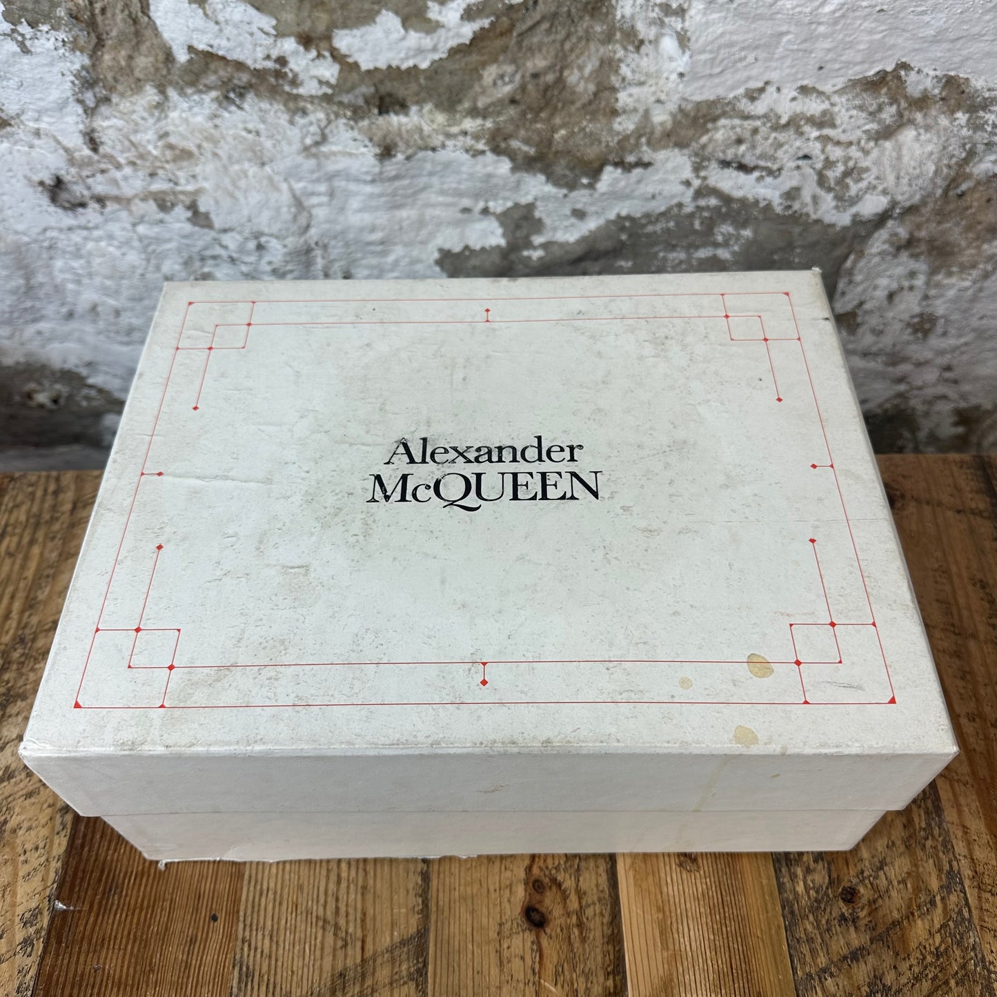 Alexander Mcqueen Blue Spell White Tread Boot Low Sz 10 (43)