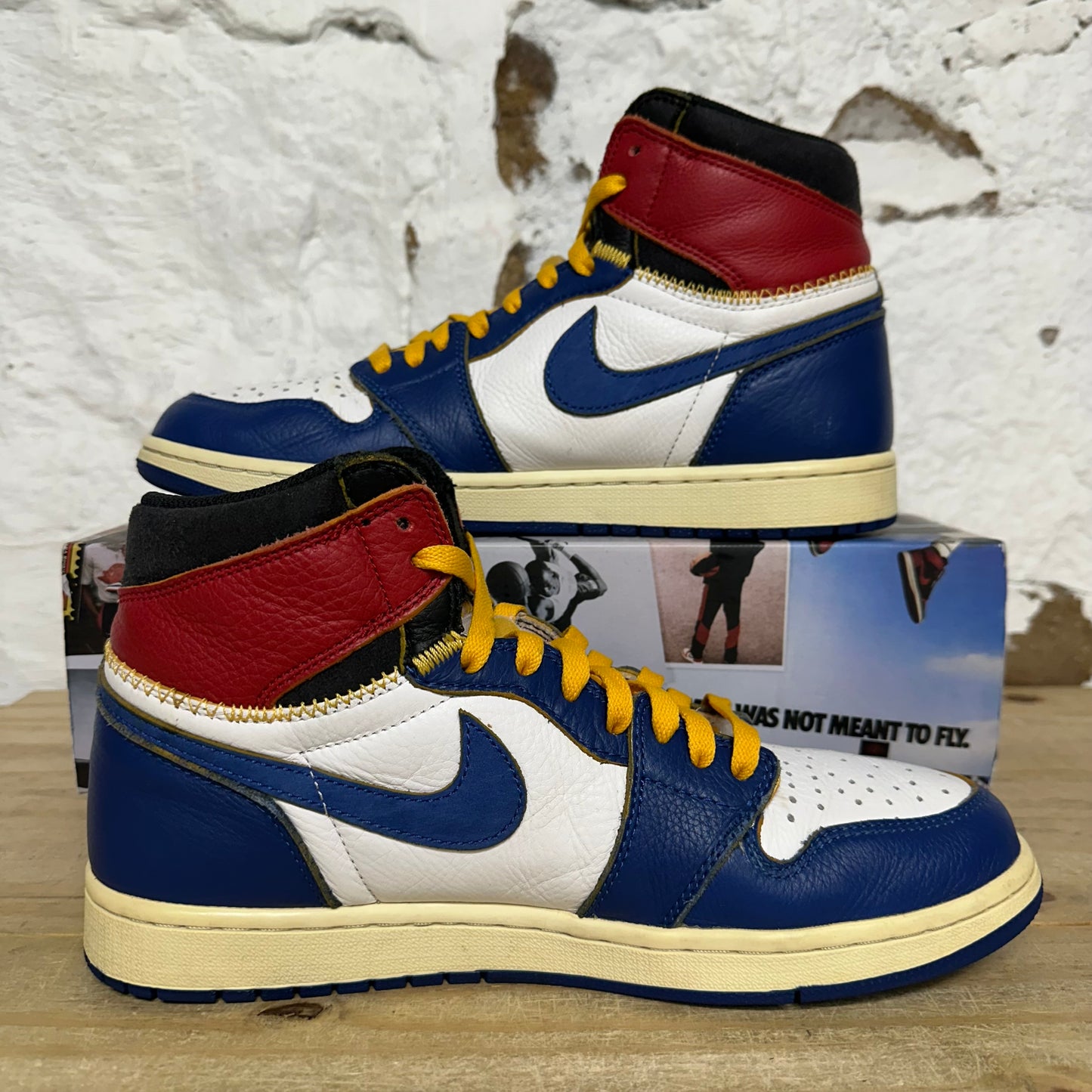Air Jordan 1 High Union Los Angeles Storm Blue Sz 10.5