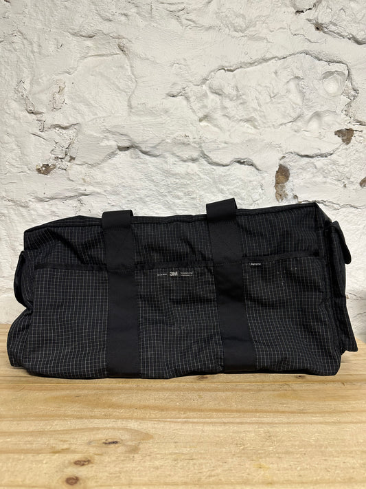 Supreme Ripstop Black Duffle Bag