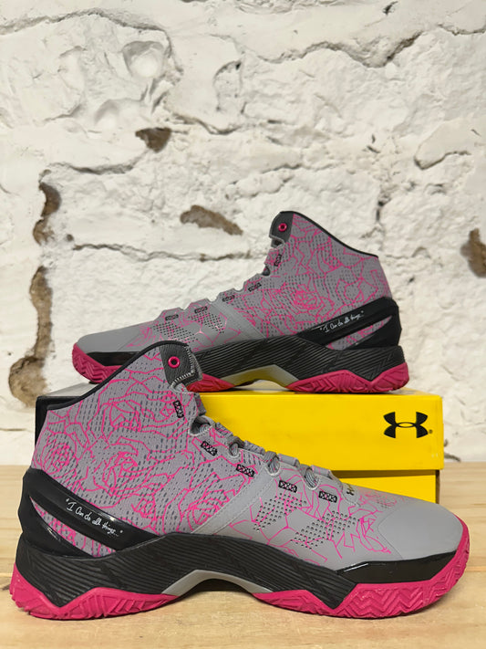 Under Armour Curry 2 Mothers Day Sz 10 DS
