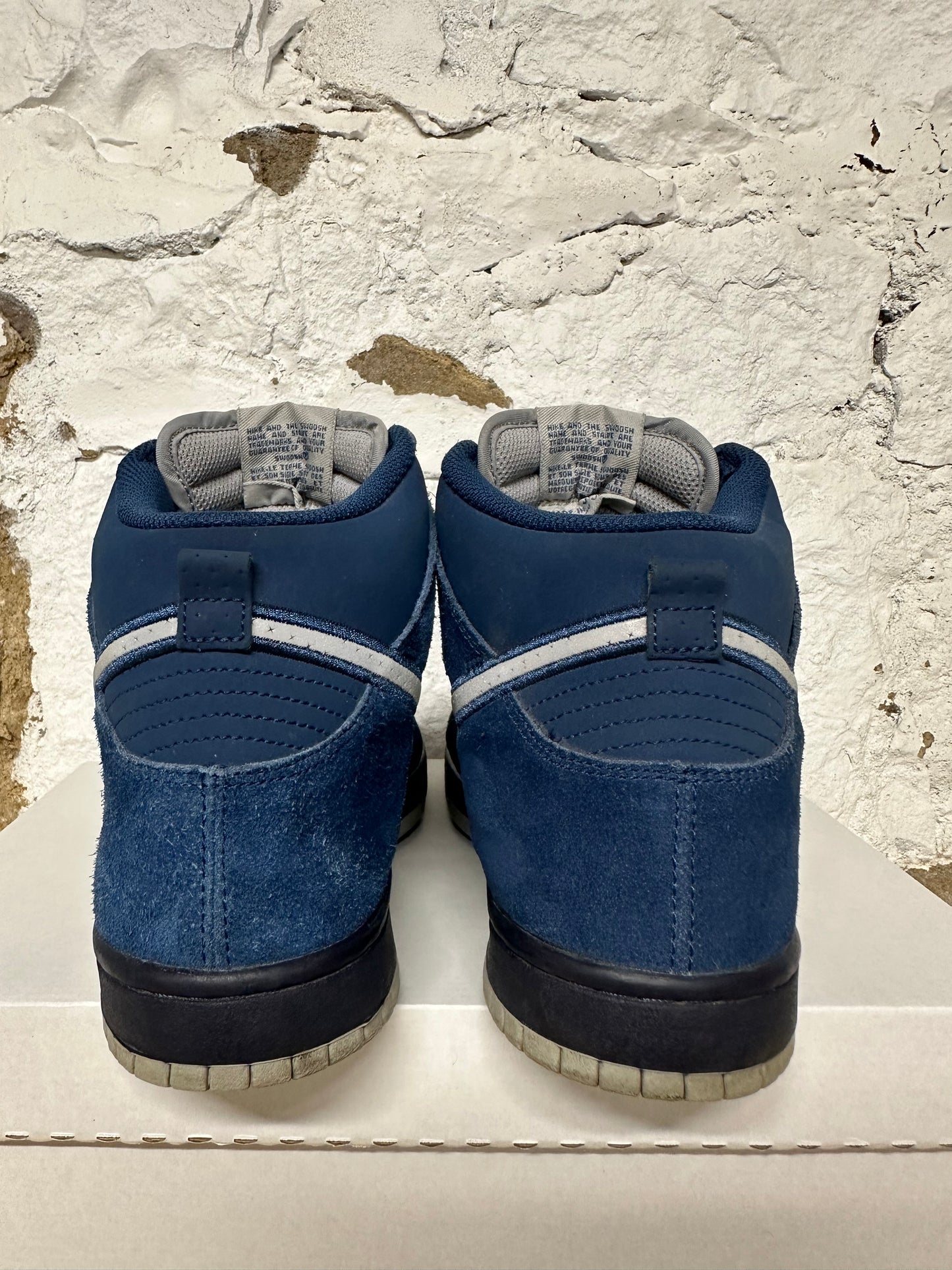 Nike Dunk High Brave Blue Reflective Sz 8.5