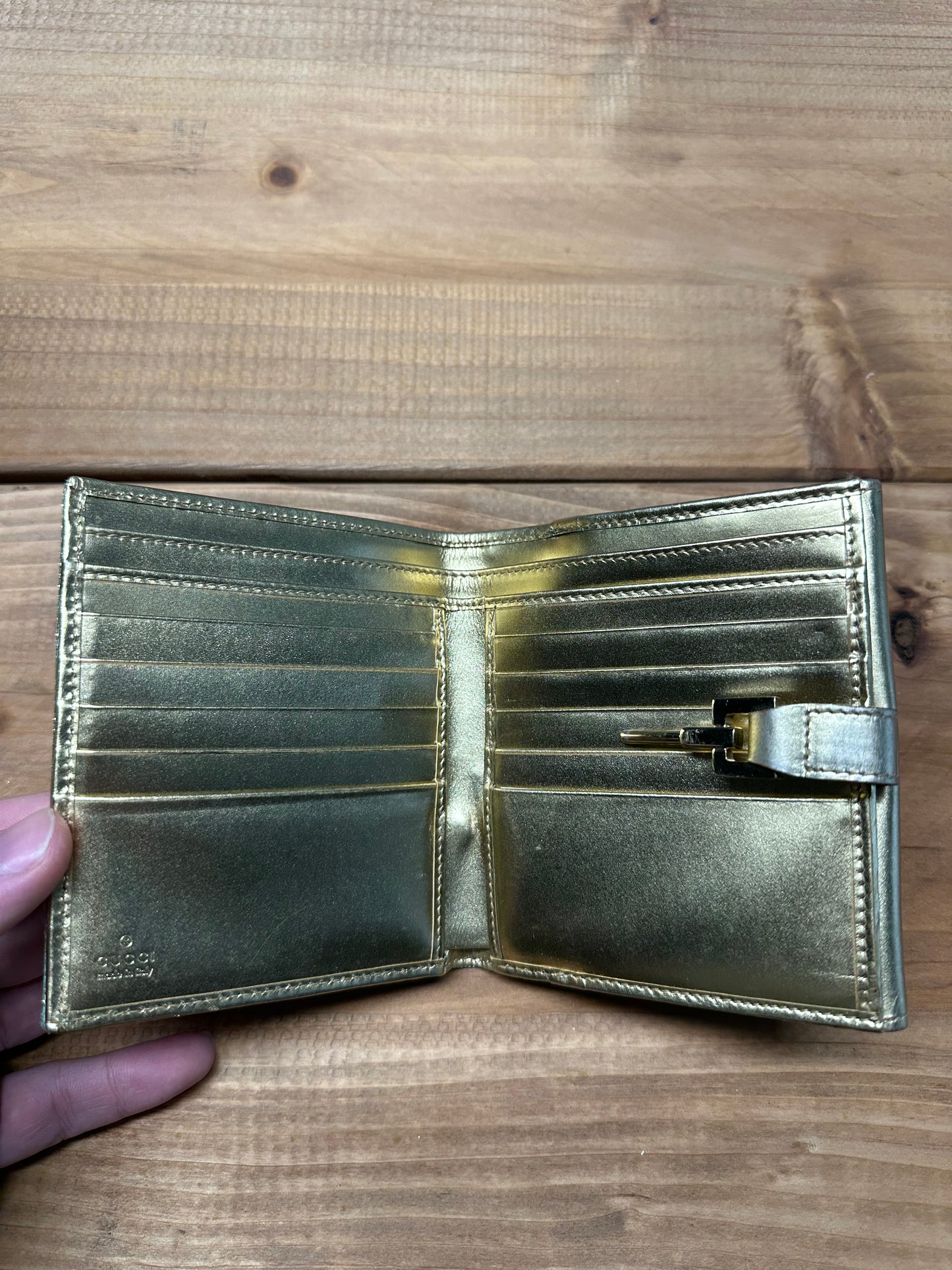 Gucci Blue Jackie Wallet