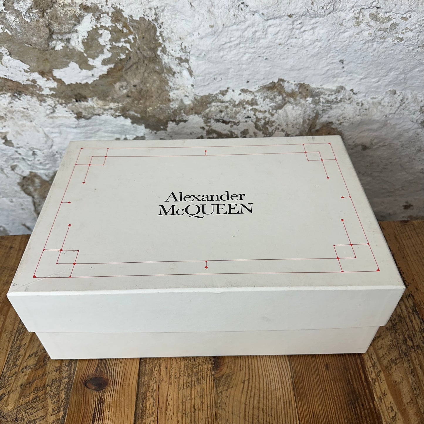 Alexander Mcqueen Grey Suede Tab Paint Splatter Sole Sneaker Sz 10 (43)