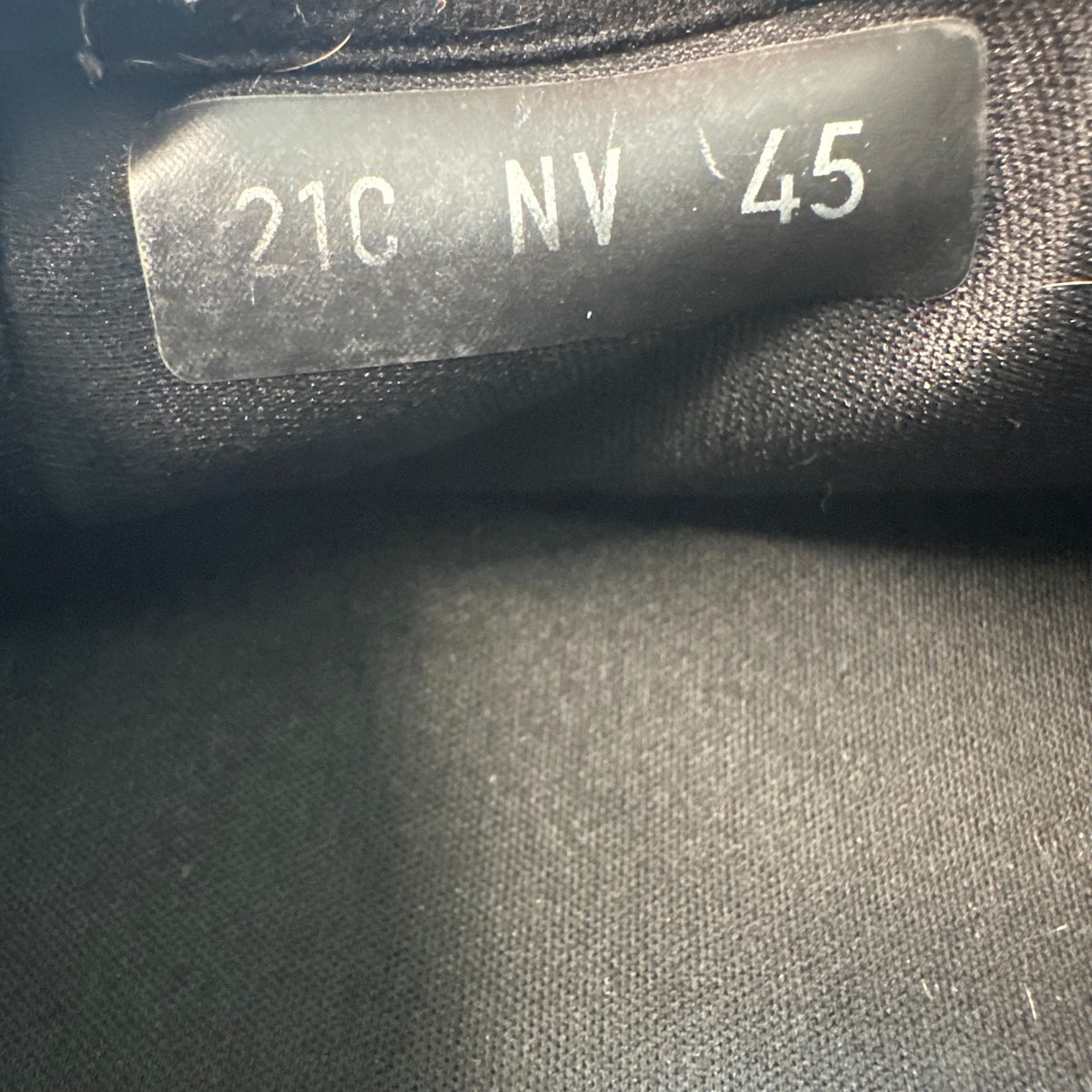 Dior Quilted Black Oblique Snow Slipper Sz 12 (45)
