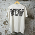 Who Decides War Black Cross T-shirt White Sz XXL