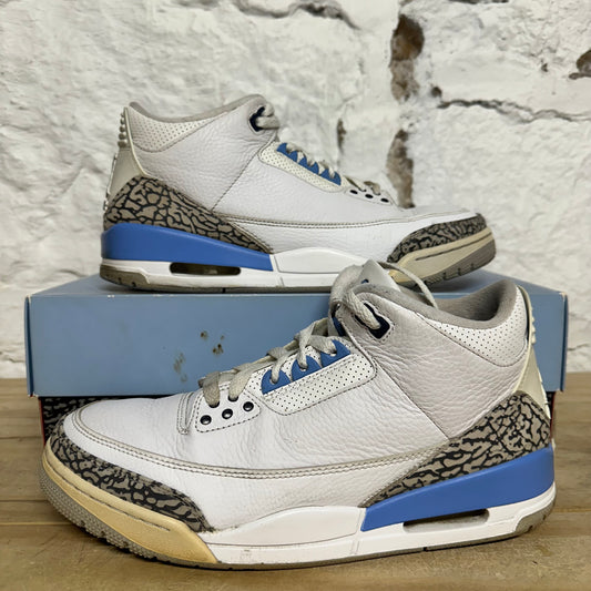 Air Jordan 3 UNC Sz 9.5