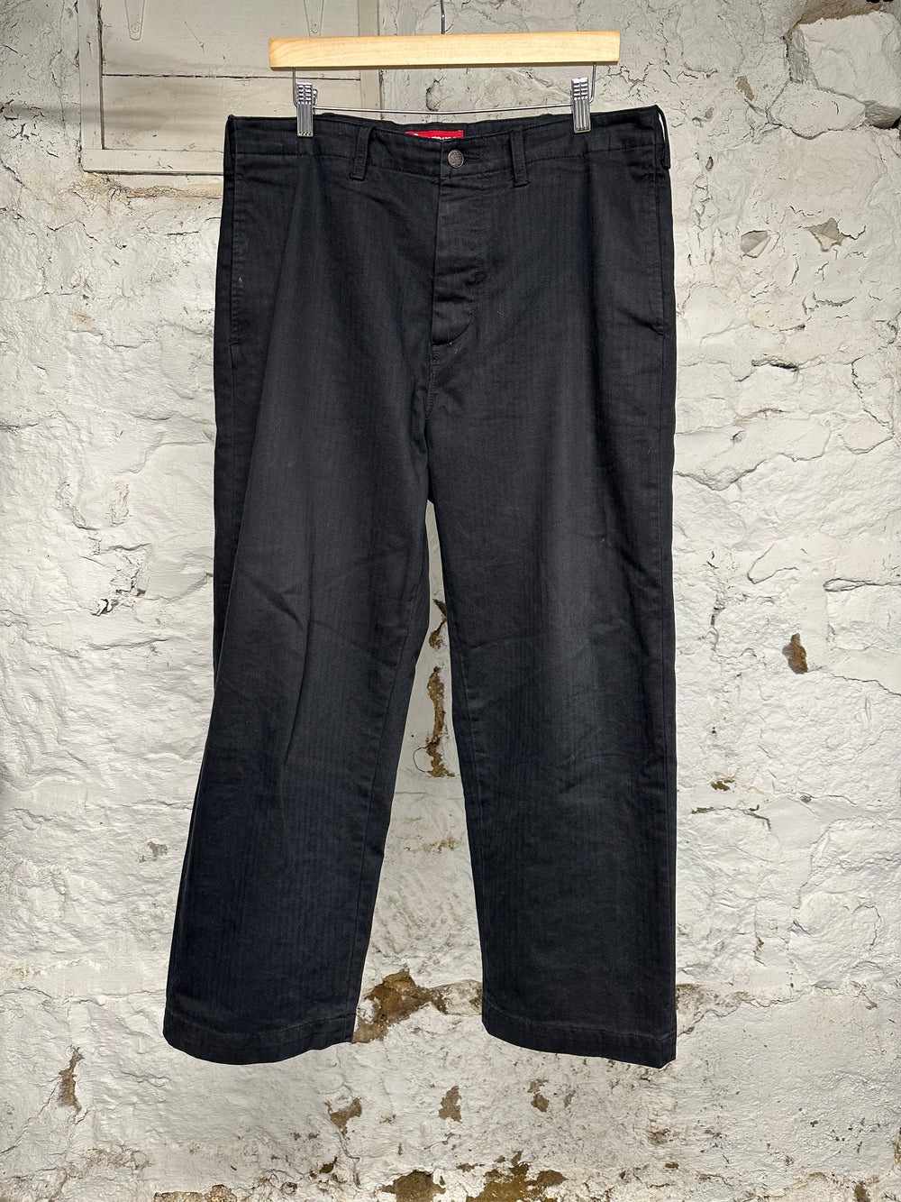 Supreme Black Chino Pants Sz 32