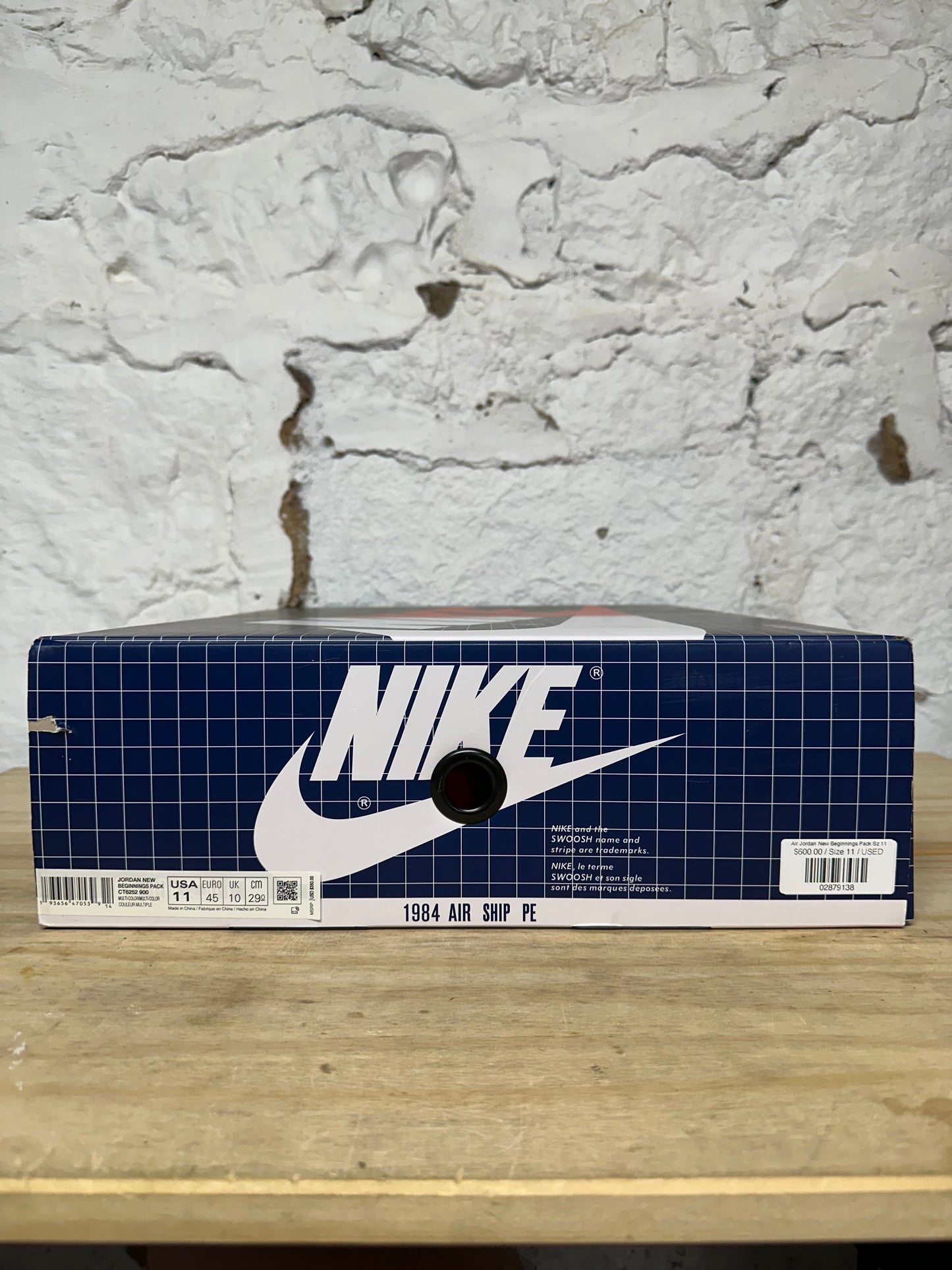 Air Jordan New Beginnings Pack Sz 11