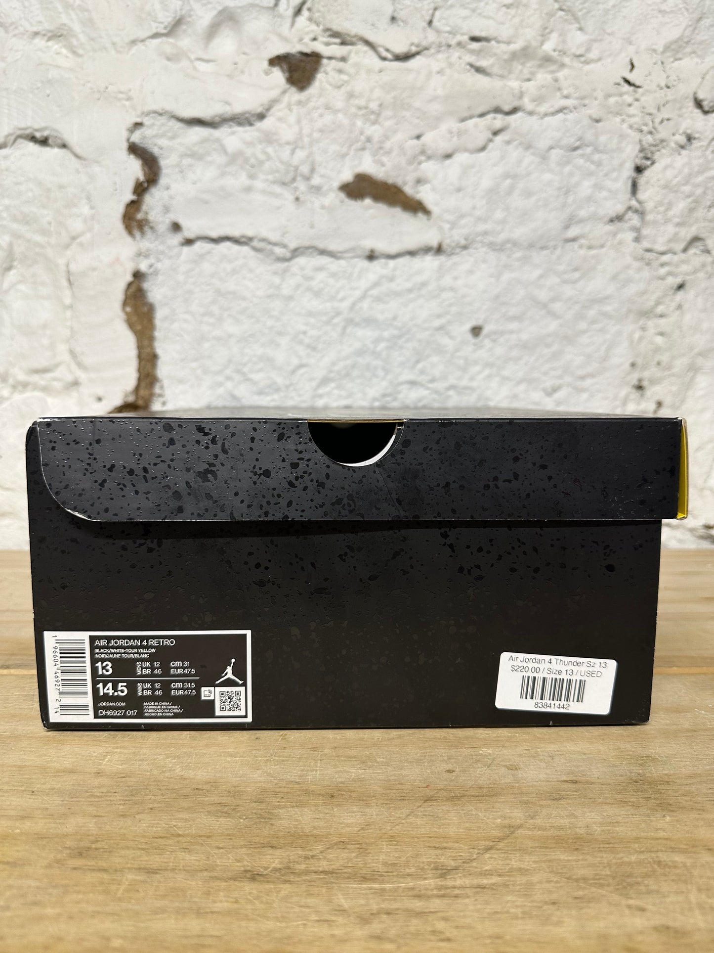 Air Jordan 4 Thunder Sz 13