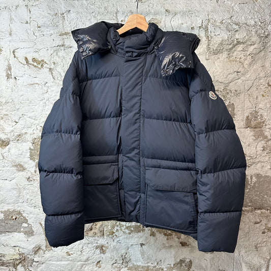 Moncler Glacier Giubbotto Navy Puffer Jacket Sz XL (5)