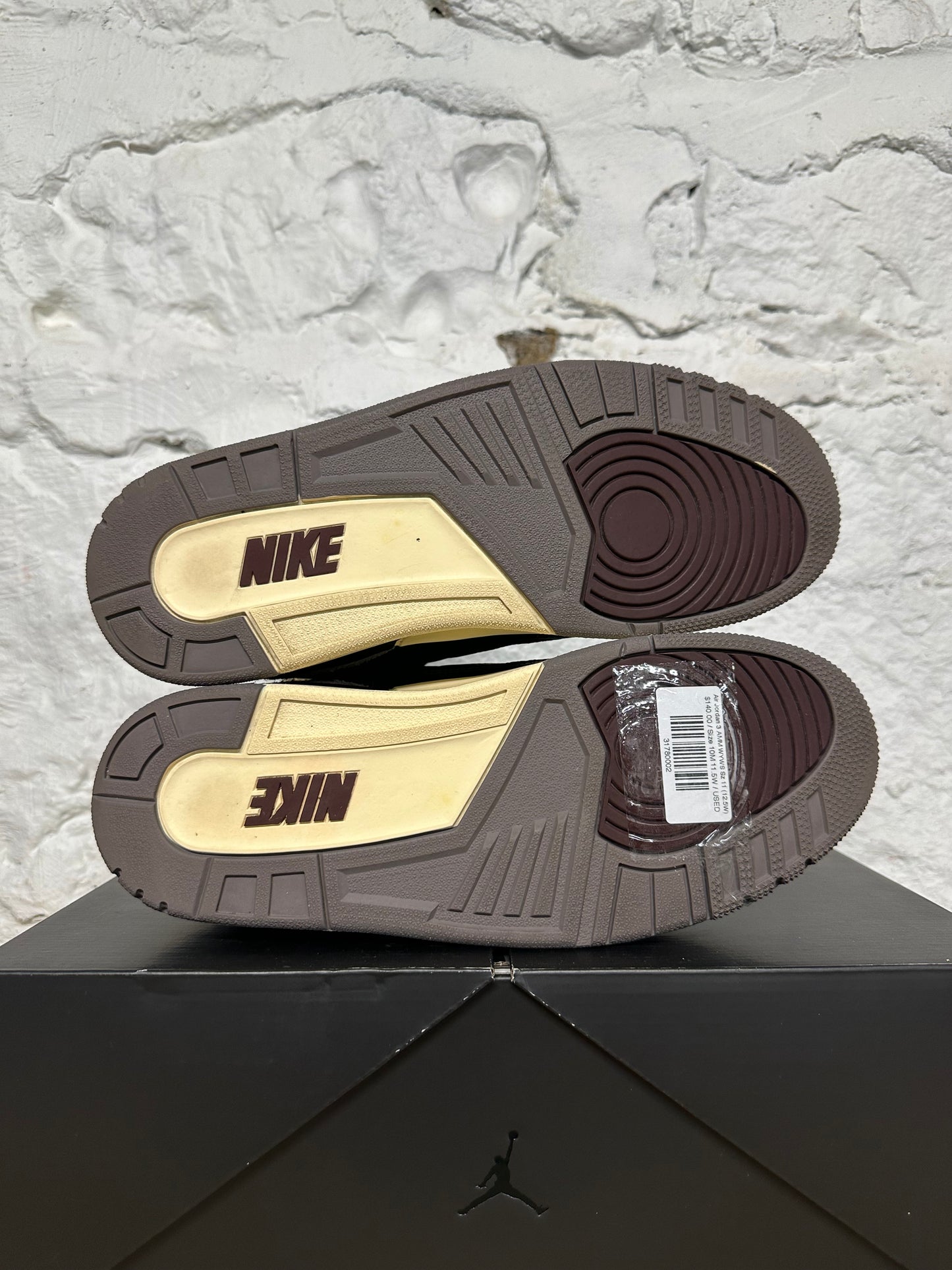 Air Jordan 3 A Ma Maniere While You Were Sleeping Sz 11 (12.5W)