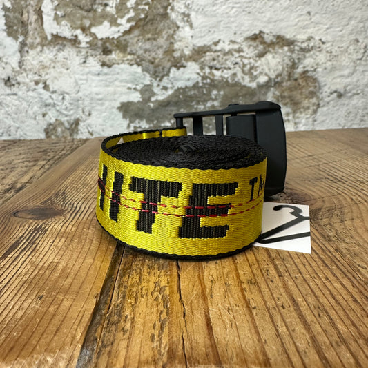 Off-White Industrial Yellow Belt
