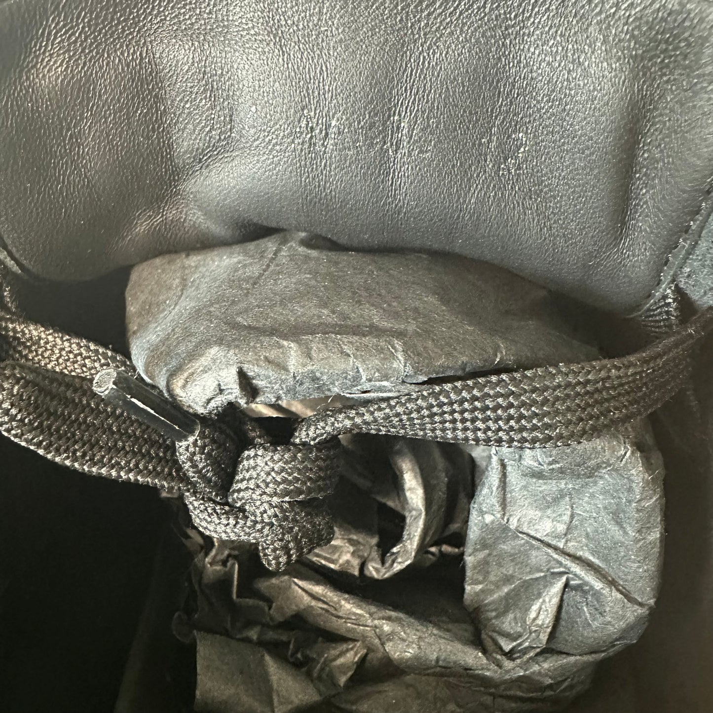 Dolce Gabbana Triple Black Leather Portofino Sneaker Sz 12