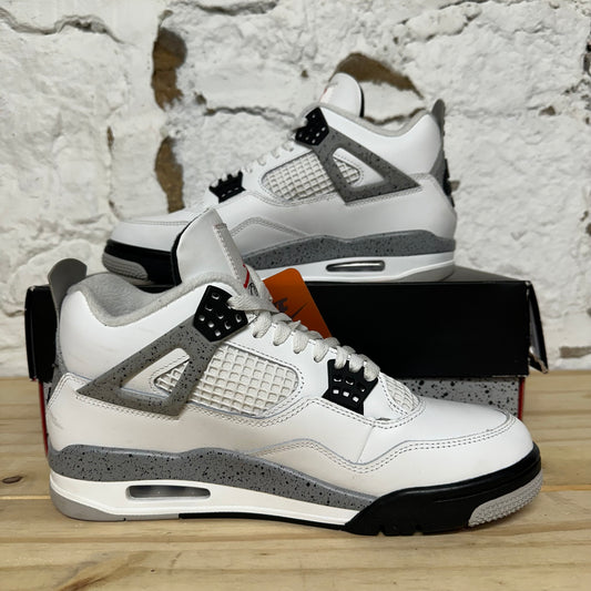 Air Jordan 4 White Cement (2025) Sz 9