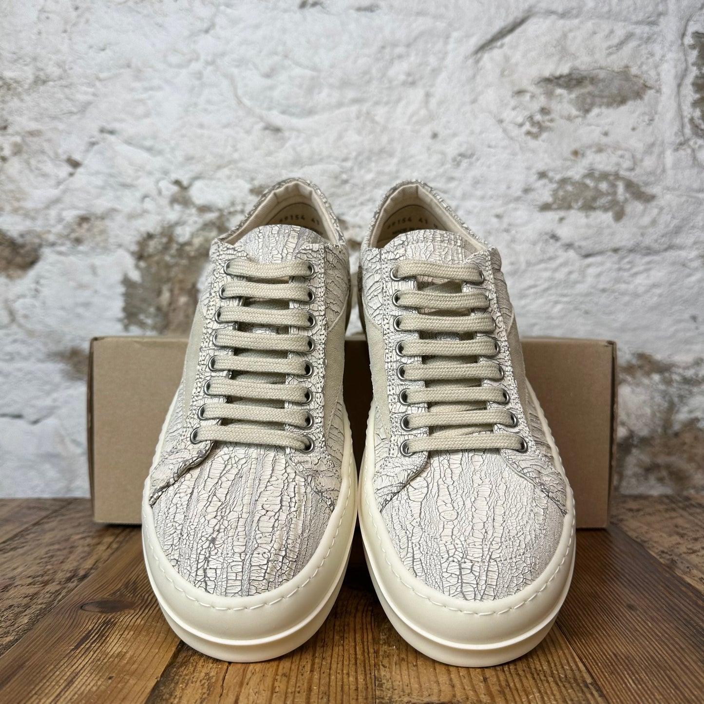 Rick Owens Vintage Megacrust Milk Sneaker
