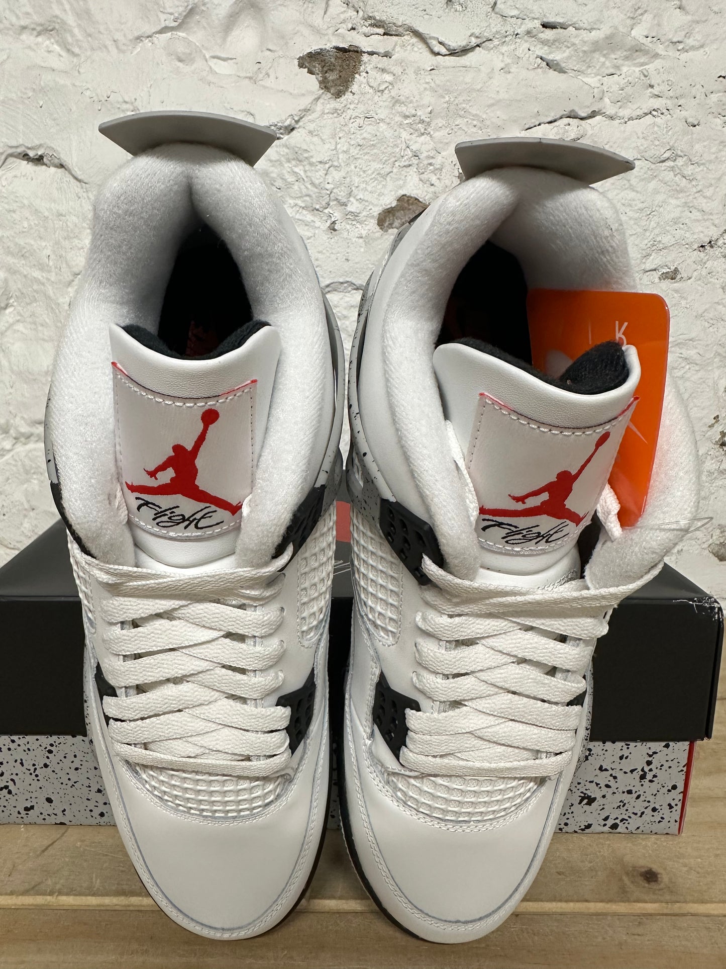 Air Jordan 4 White Cement Sz 10 DS