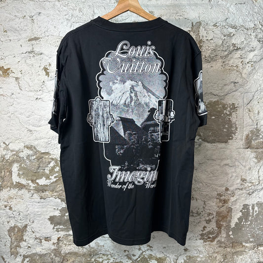 Louis Vuitton Holy Mountain Black T-Shirt Sz XL