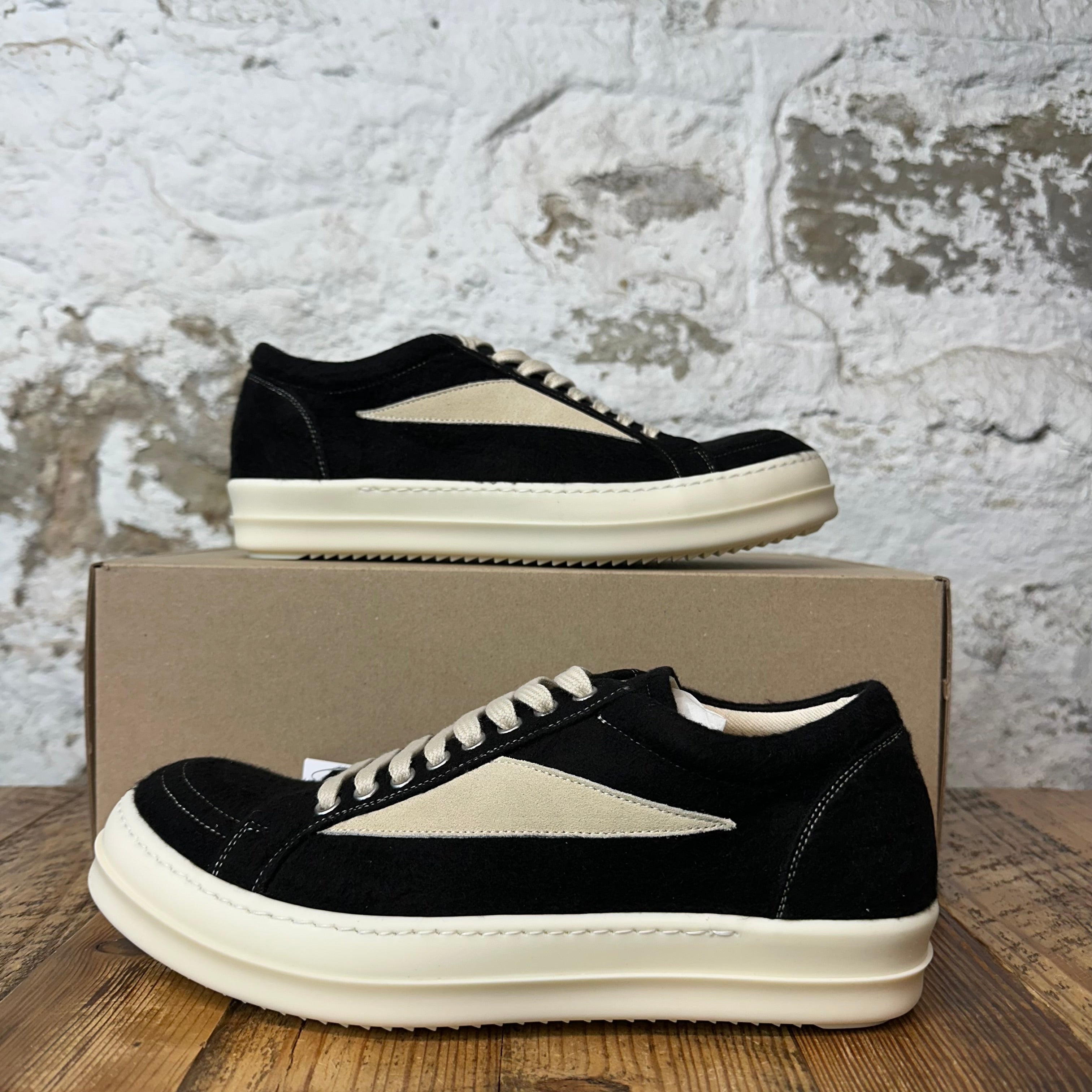 Rick Owens Vintage Black Milk Sneaker DS