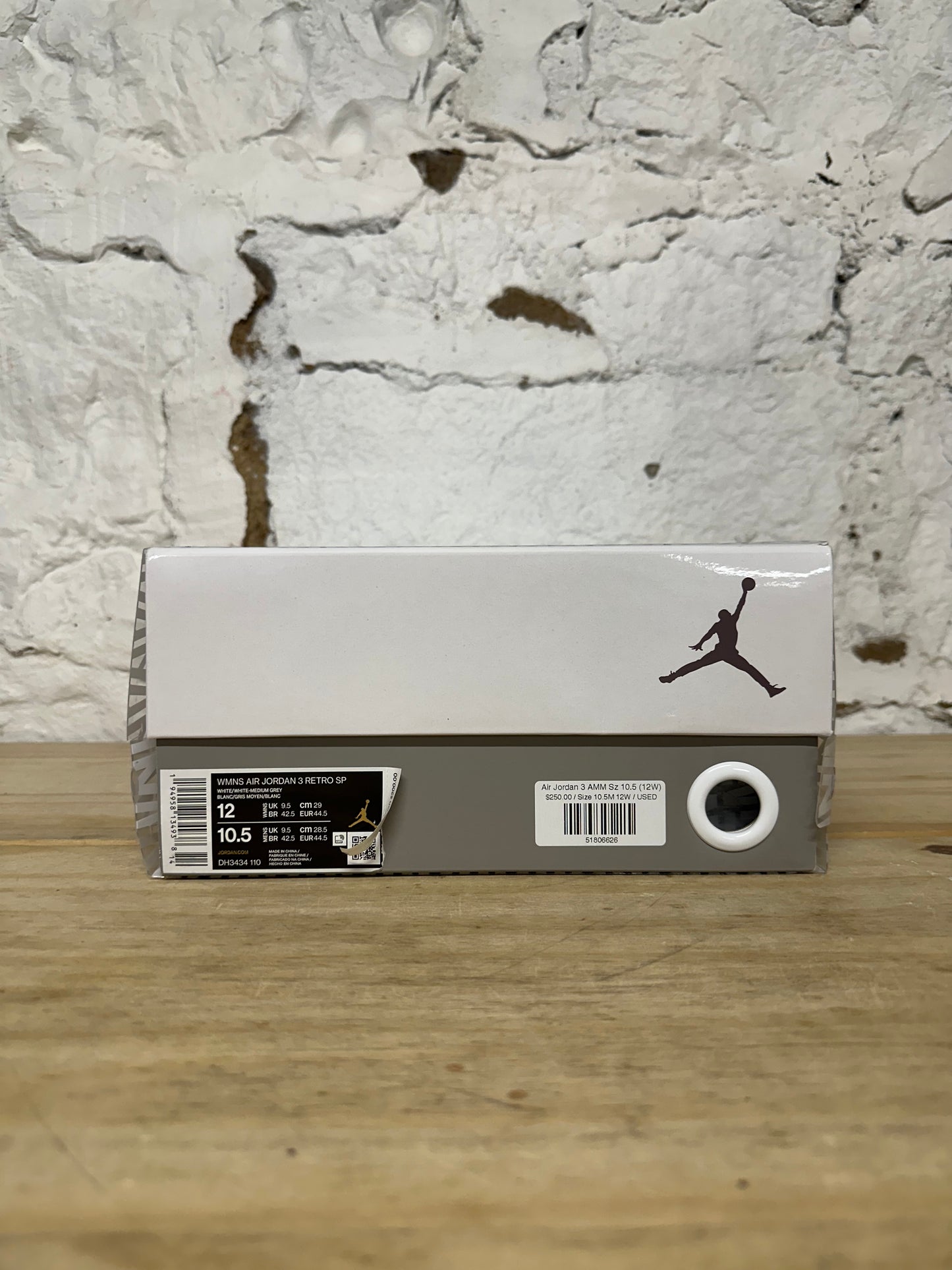 Air Jordan 3 A Ma Maniere Sz 10.5 (12W)