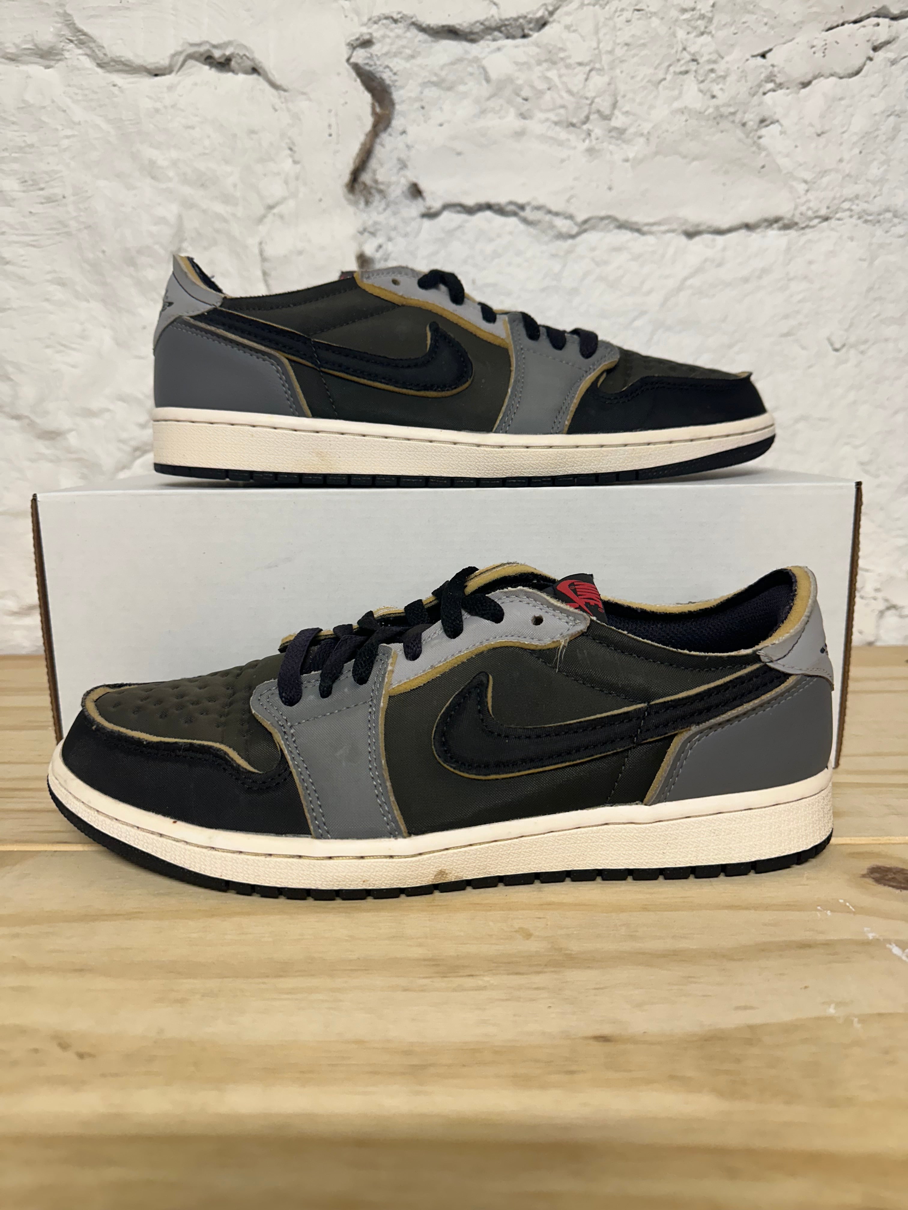 Air Jordan 1 Low Smoke Grey Sz 10