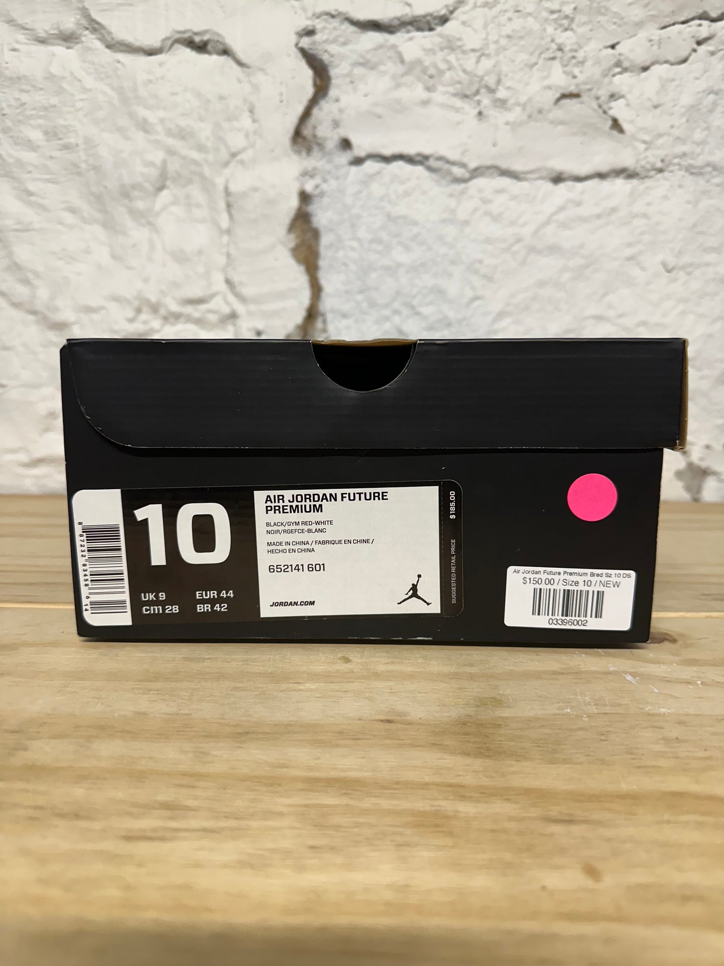 Air Jordan Future Premium Bred Sz 10 DS