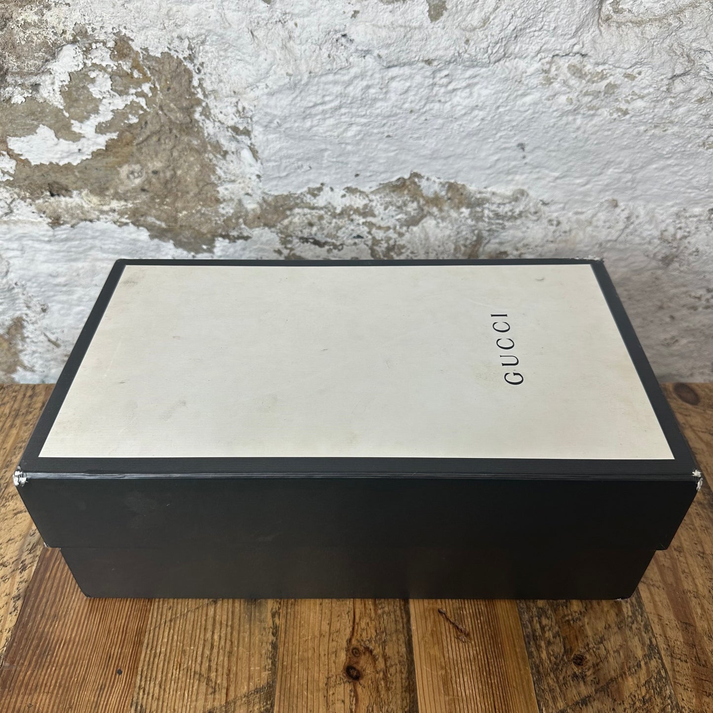 Gucci Black Monogram Low Top Sneaker Sz 9.5