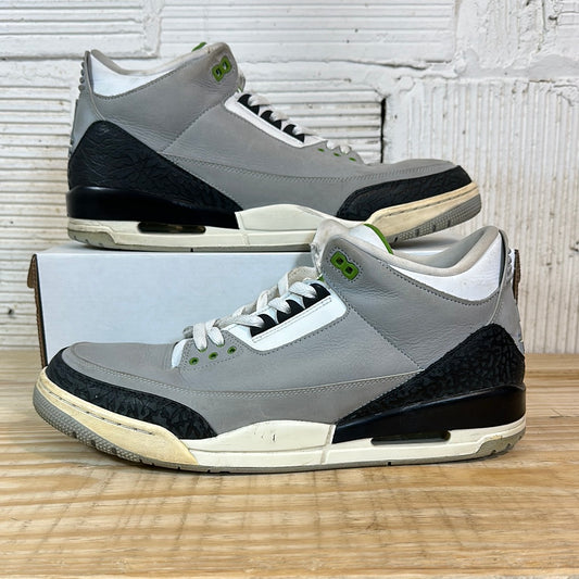 Air Jordan 3 Chlorophyll Sz 14