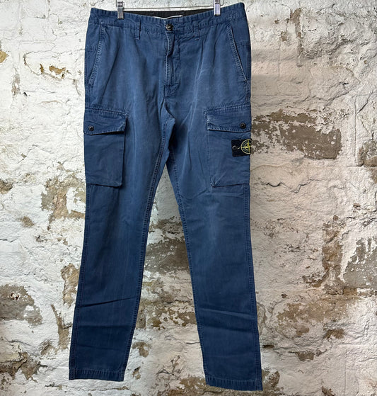 Stone Island Blue Cargo Pants Sz 33