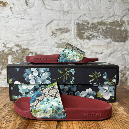 Gucci Floral GG Monogram Slide Sz 4.5 (36)