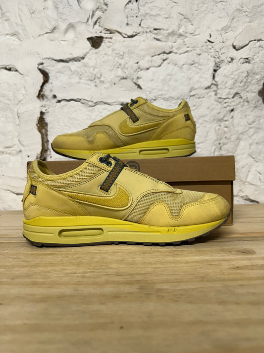 Nike Air Max 1 Travis Scott Saturn Gold Sz 11.5