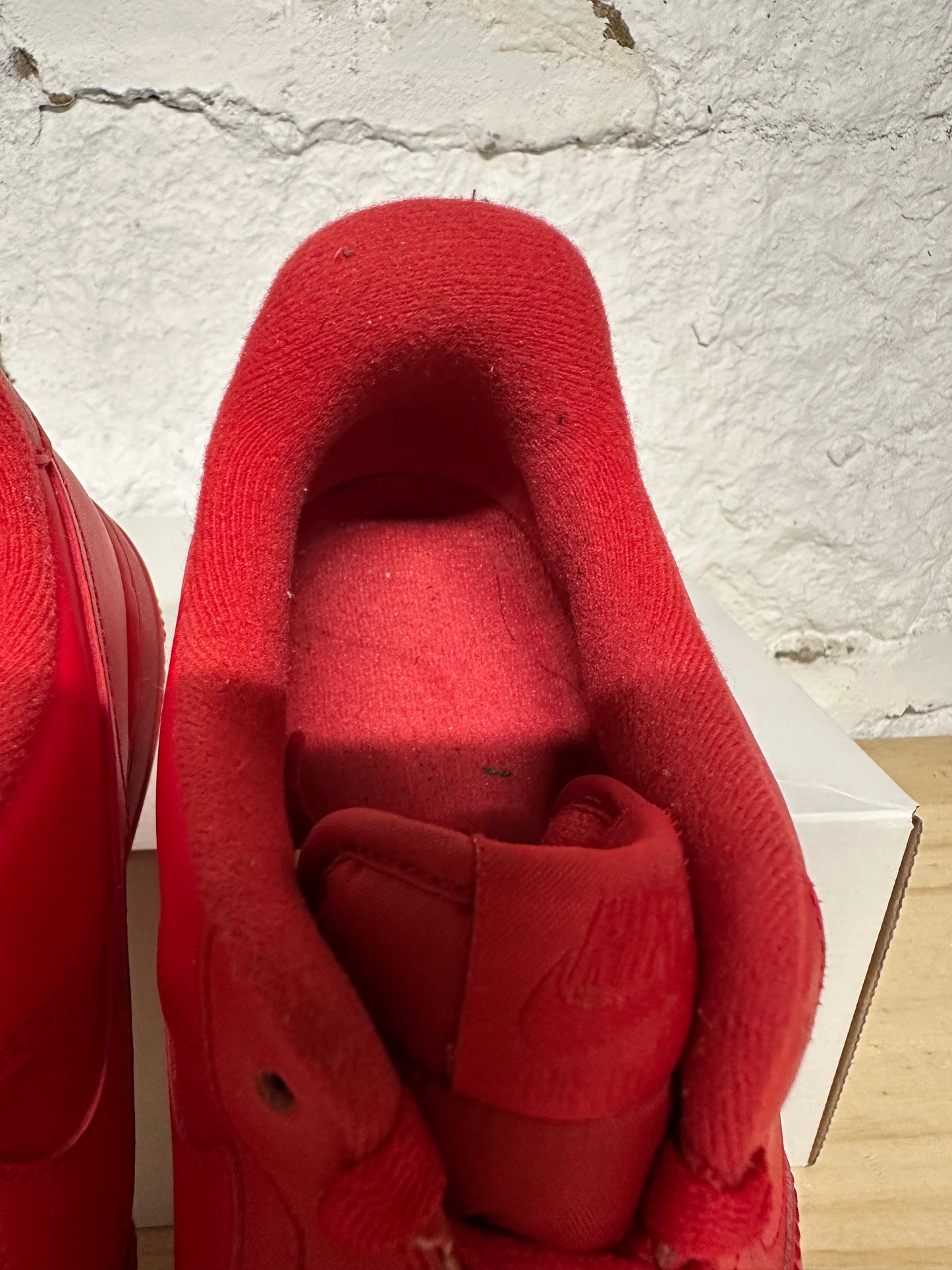 Nike Air Force 1 Low Triple Red Sz 8