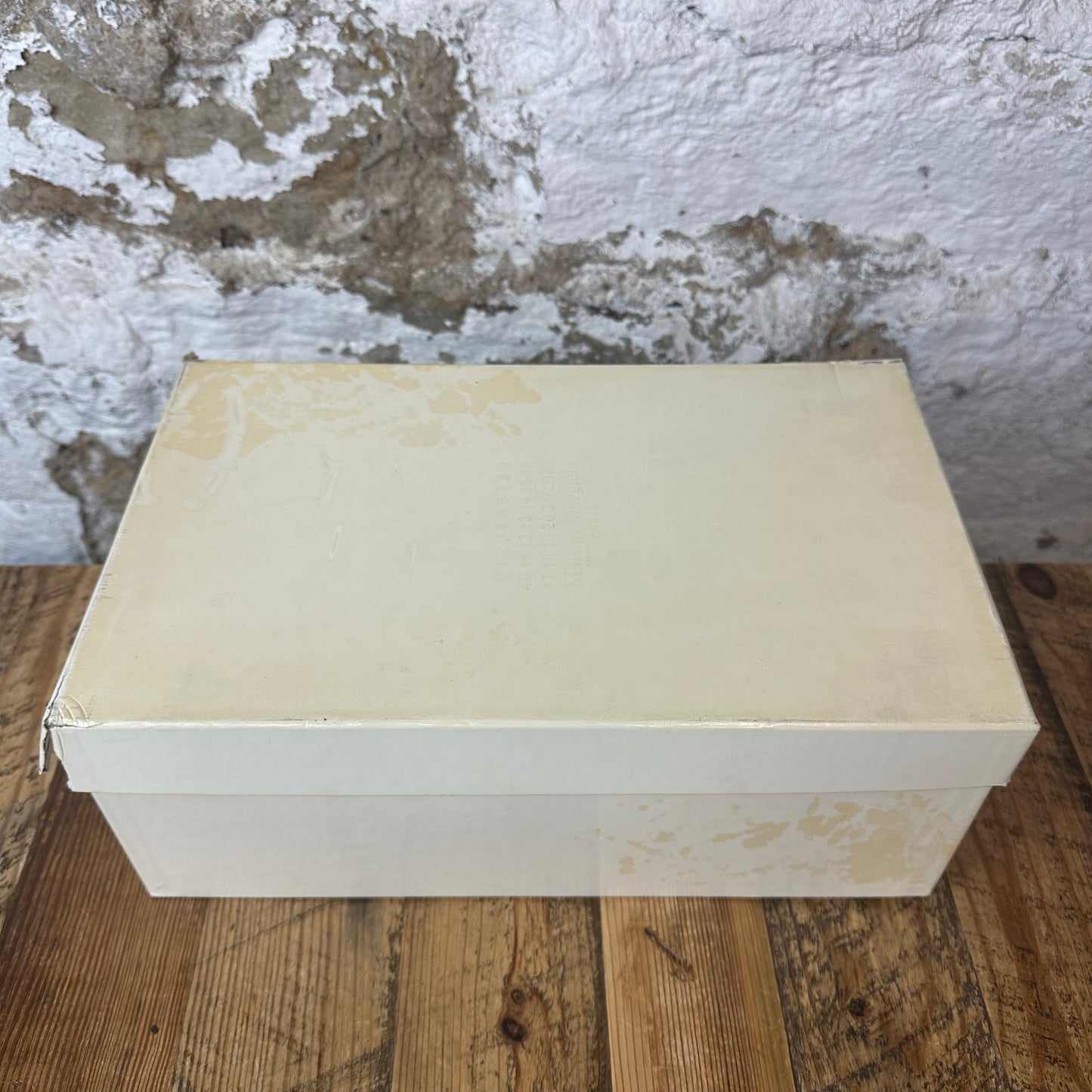 Maison Margiela Replica Neon Paint White Sneaker Sz 9 (42)